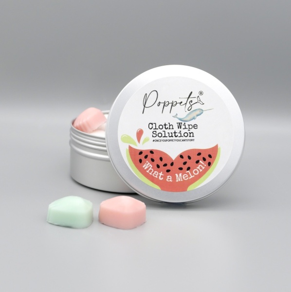 Poppets Natural Wipe Solution